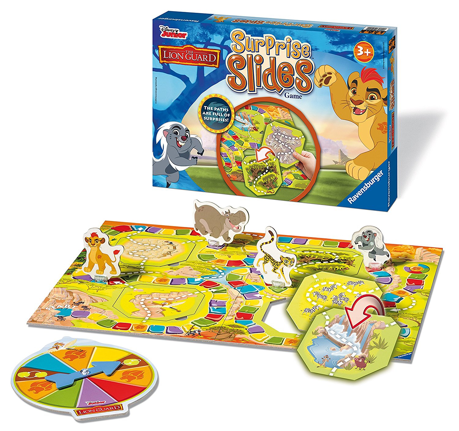 Disney The Lion Guard 'Surprise Slides' Board Game