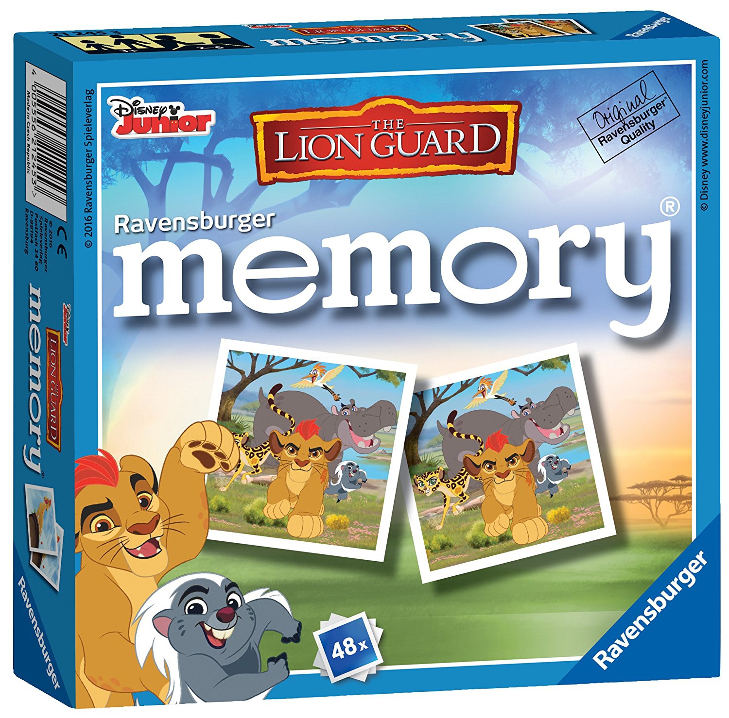 Disney The Lion Guard Mini Memory Game Puzzle