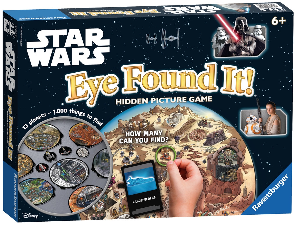 Disney Star Wars Eye Found It Board Game