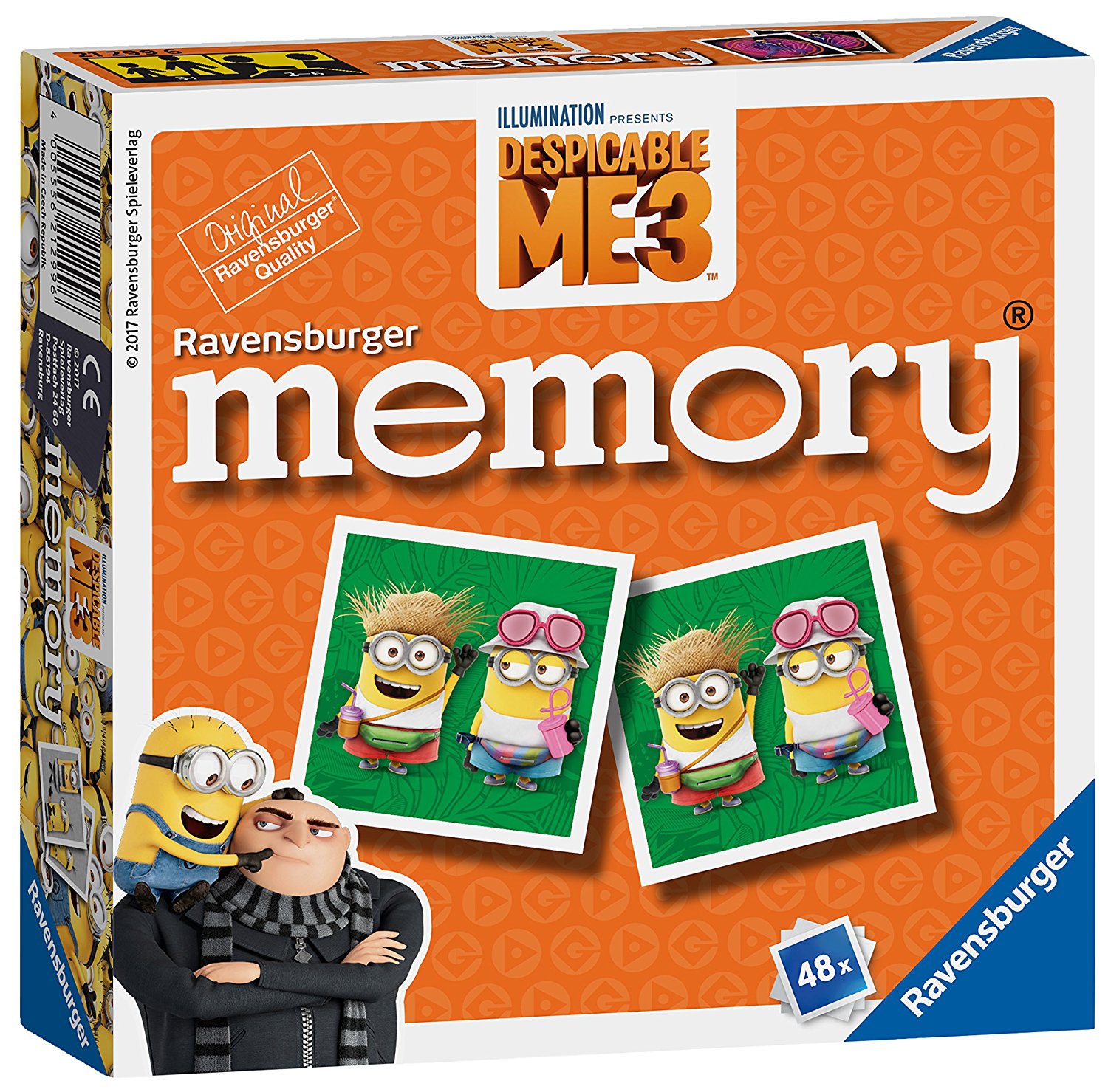 Despicable Me 3 'Minions' Mini Memory Game Puzzle