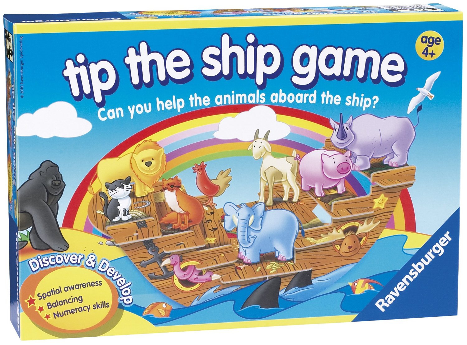 Tip The Ship Game Board Puzzle