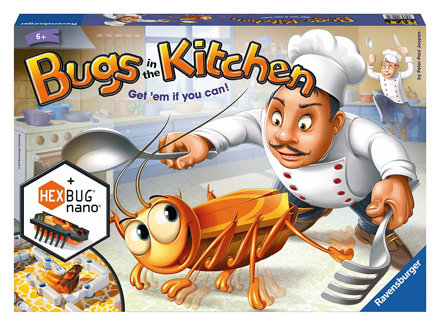 Bugs In The Kitchen Board Game Puzzle