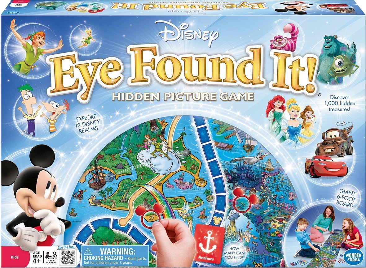 Disney Mickey Mouse 'Eye Found It' Board Game
