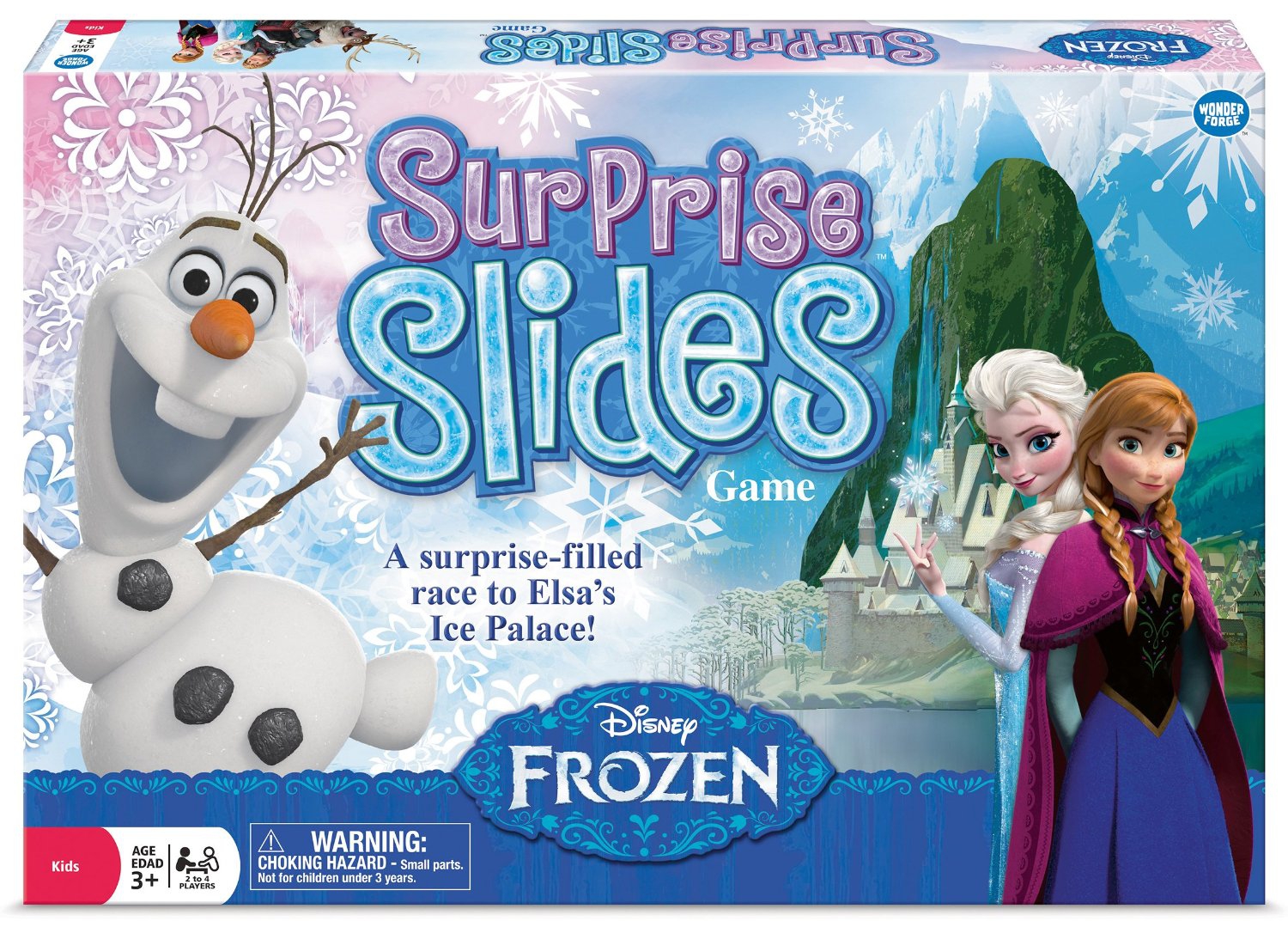 Disney Frozen Elsa 'Surprise Slides' Board Game