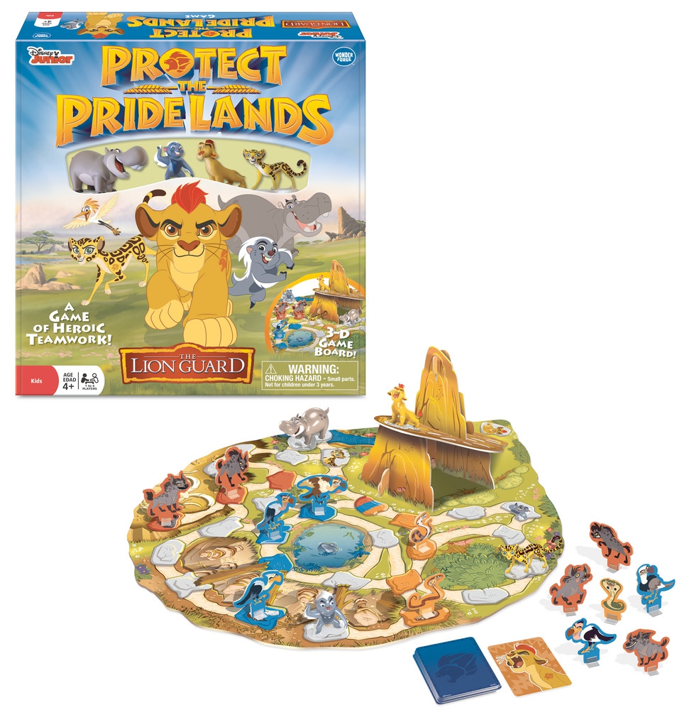Disney The Lion Guard 'Protect Pride Lands' 3d Board Game