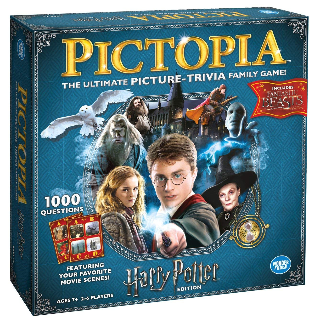 Harry Potter Pictopia Edition The Picture Trivia Board Game
