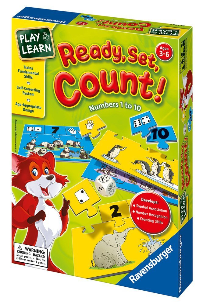 Play & Learn 'Ready Set, Count' Board Game
