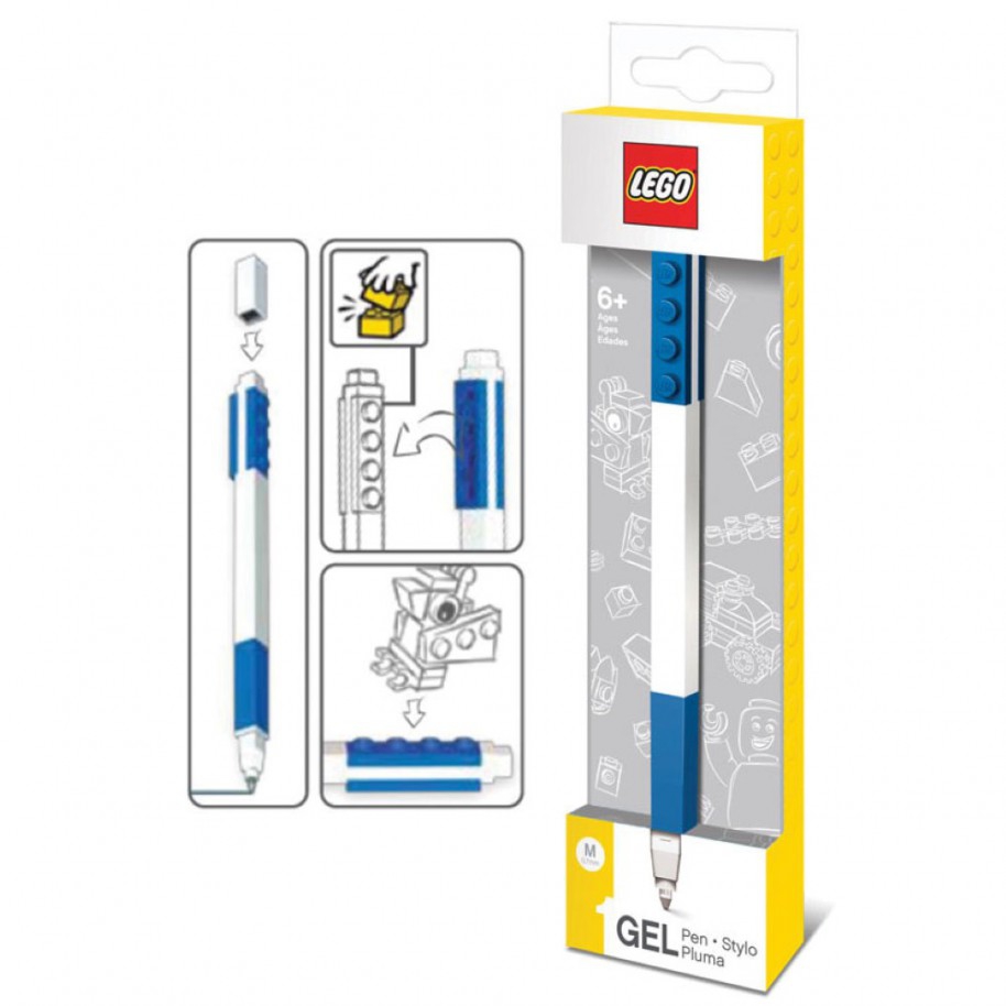 Lego 'Blue' Gel Pen Stationery