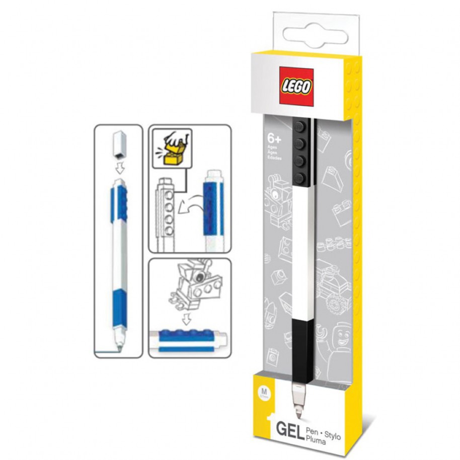 Lego 'Black' Gel Pen Stationery