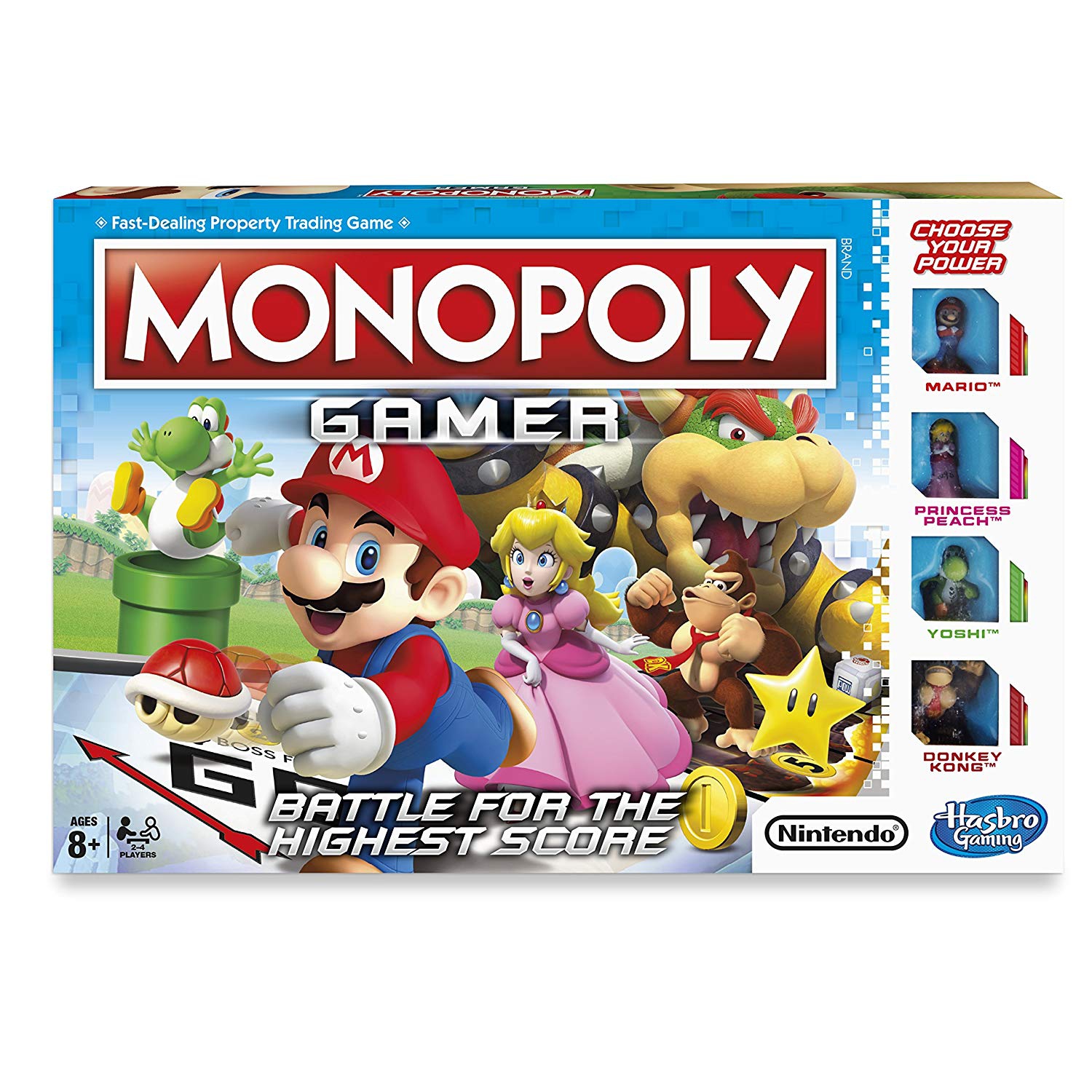 Nintendo' S Super Mario Gamer Monopoly Board Game