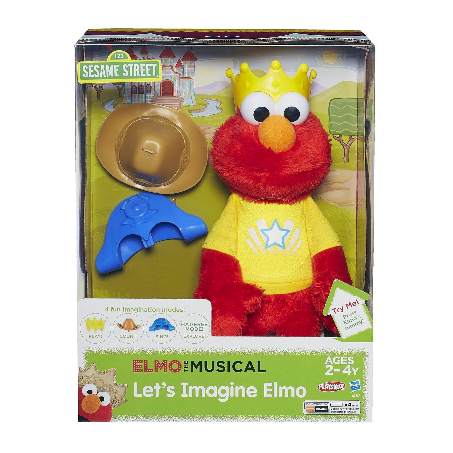 Sesame Street Let' S Imagine Elmo Figure Toy