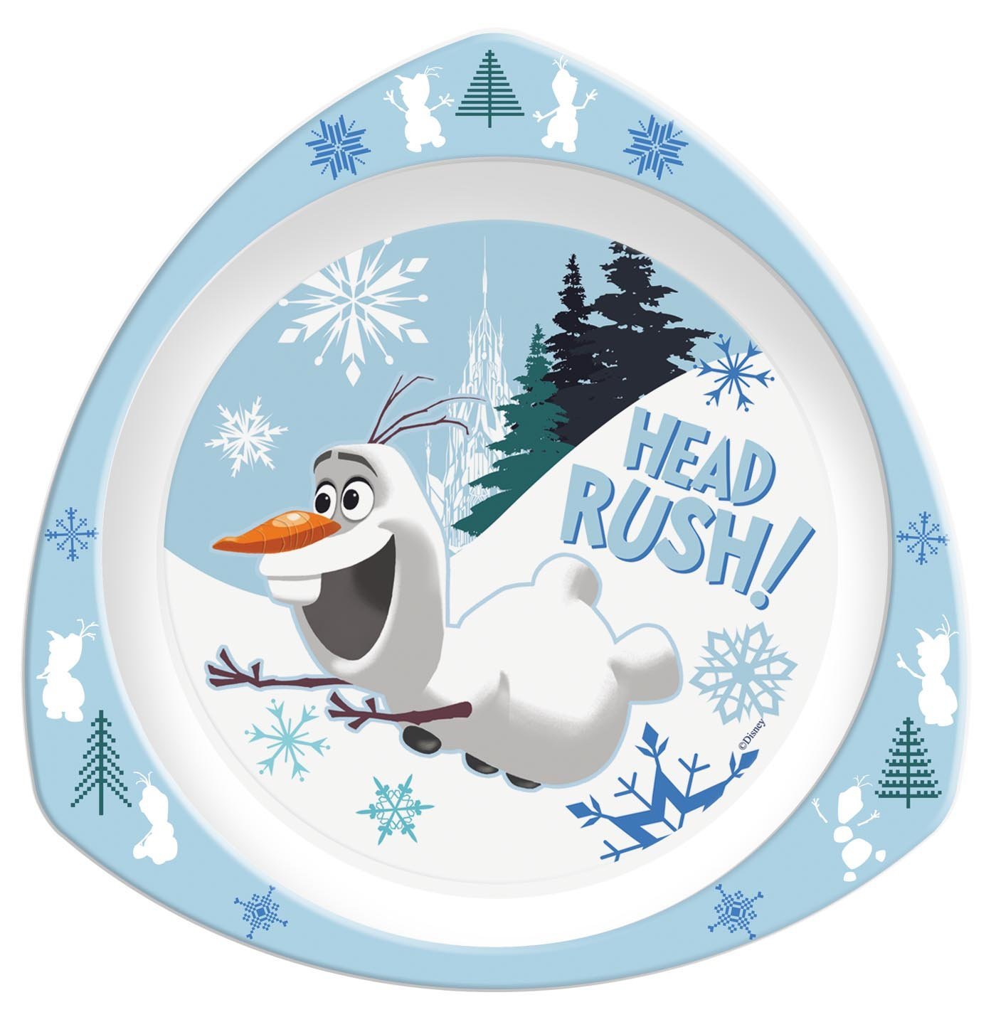 Disney Frozen 'Olaf' Triangle Plate