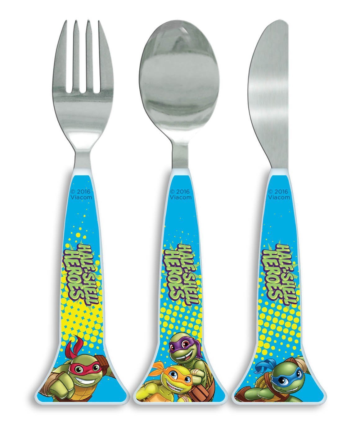 Teenage Mutant Ninja Turtles 'Half Shell Heroes' Triangle Cutlery