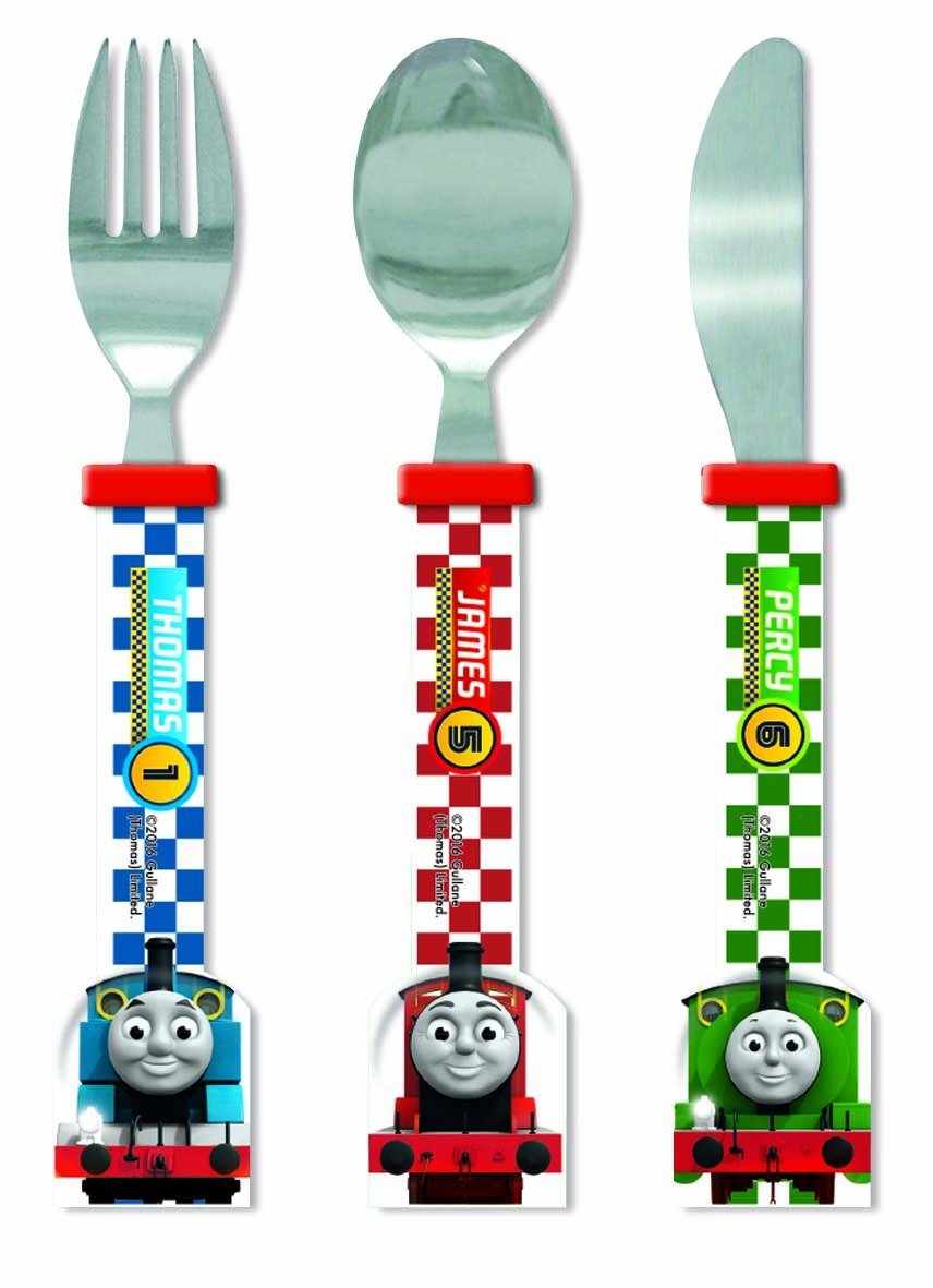 Thomas 'Racing Train' Shaped Cutlery