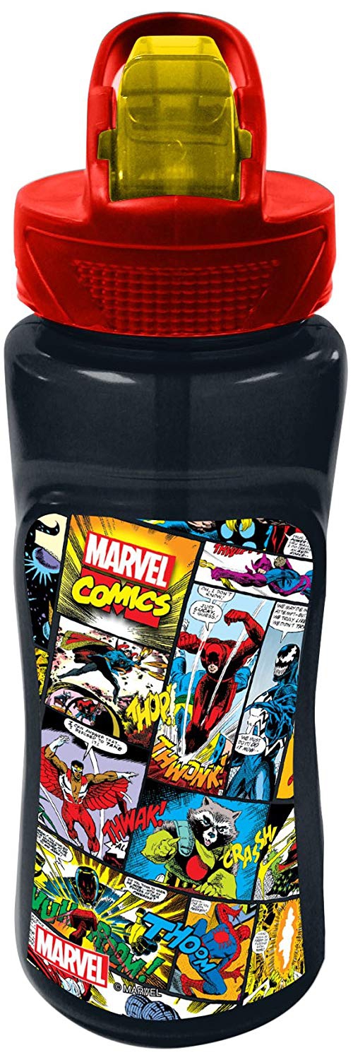 Marvel Avengers Comics Bottle Black Aruba