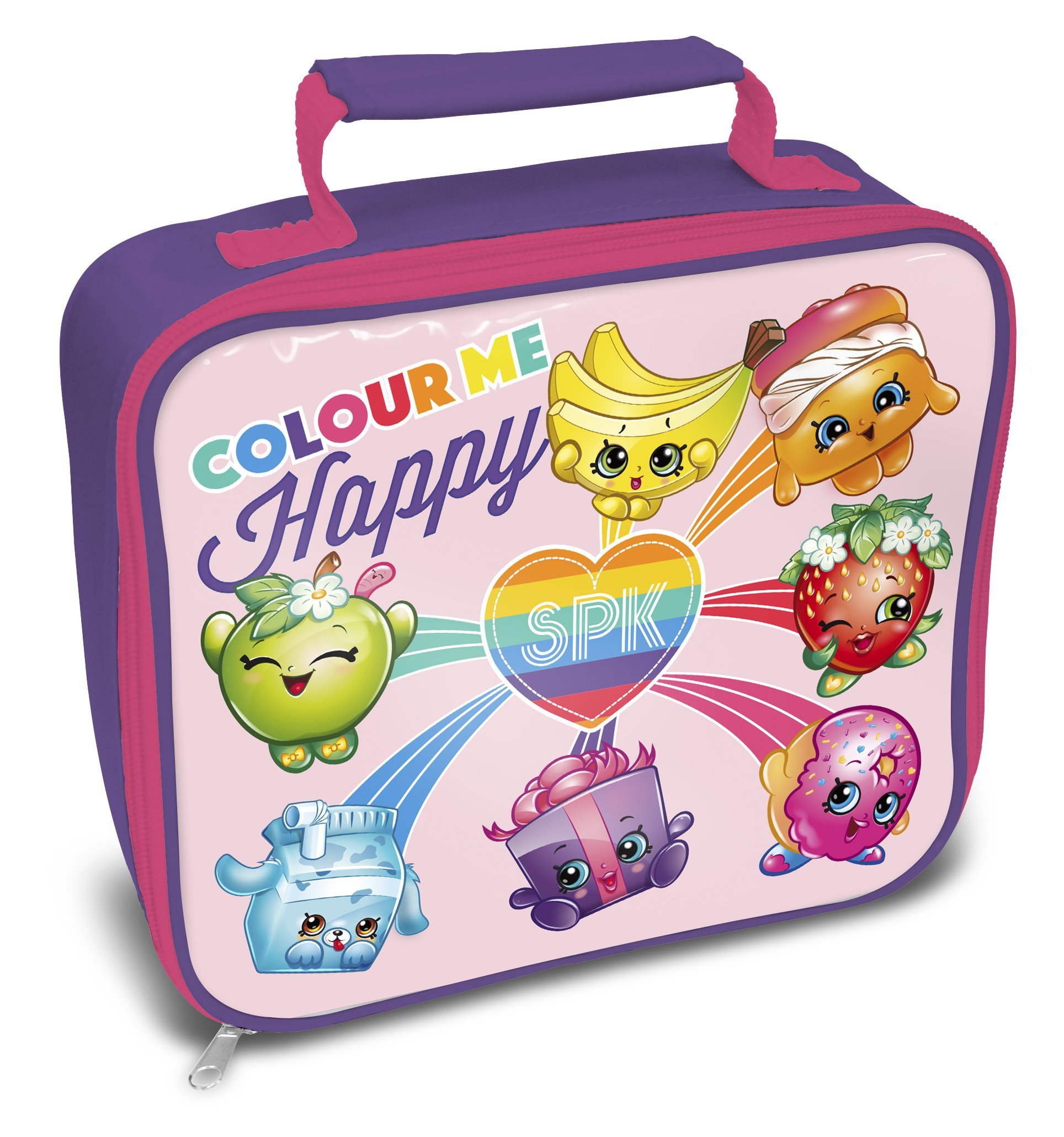 Shopkins ' Rainbow Celebrations School Premium Lunch Bag Insulated