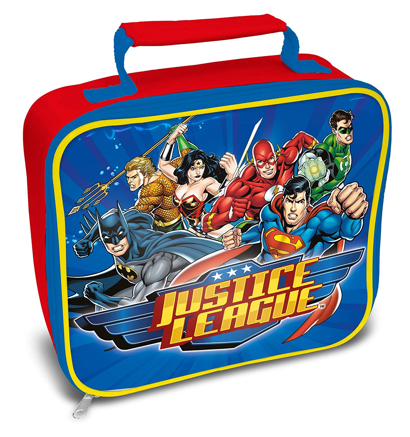 Justice League School Rectangle Lunch Bag