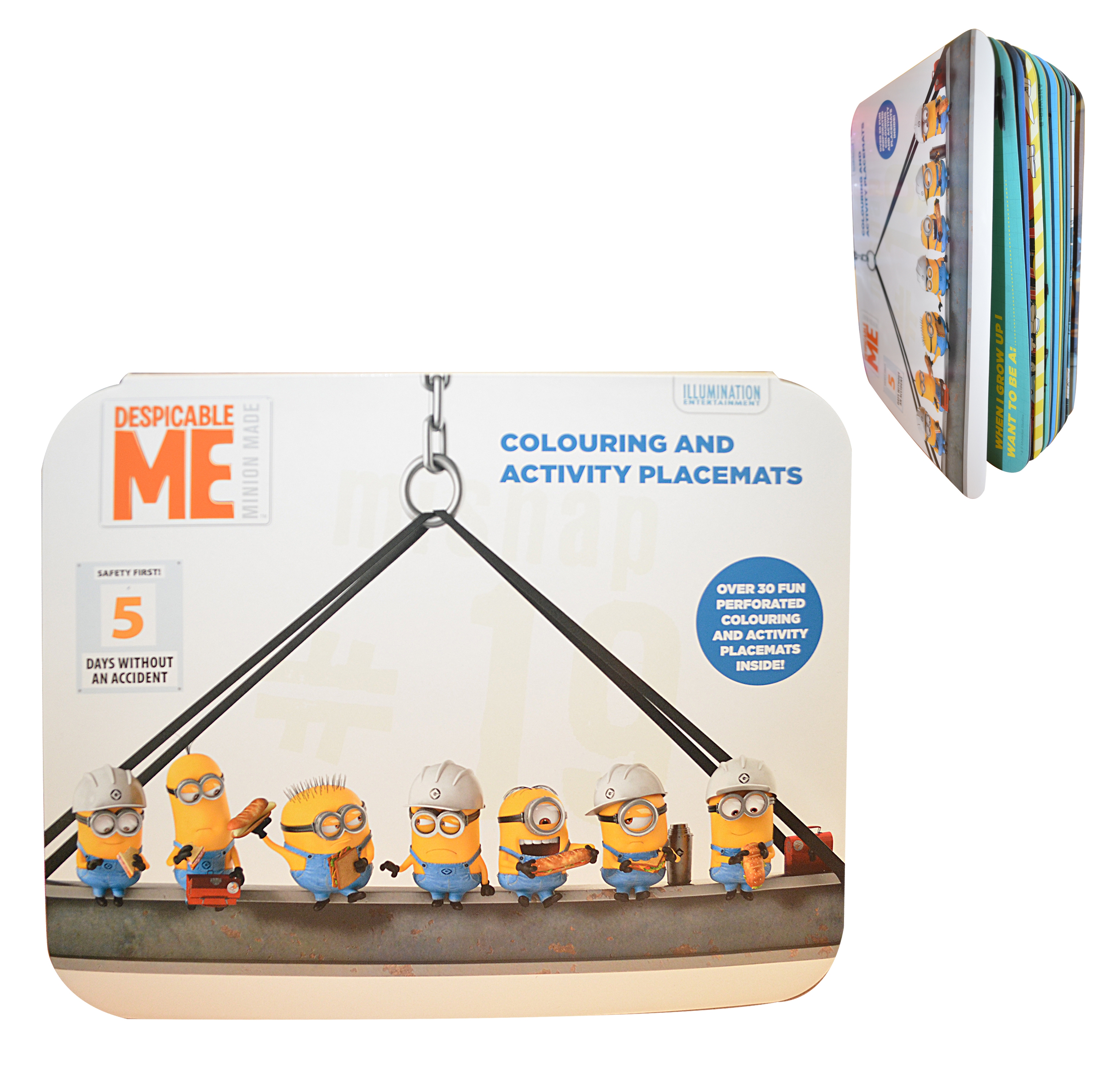 Despicable Me Minions Colouring and Activity Placemats Stationery
