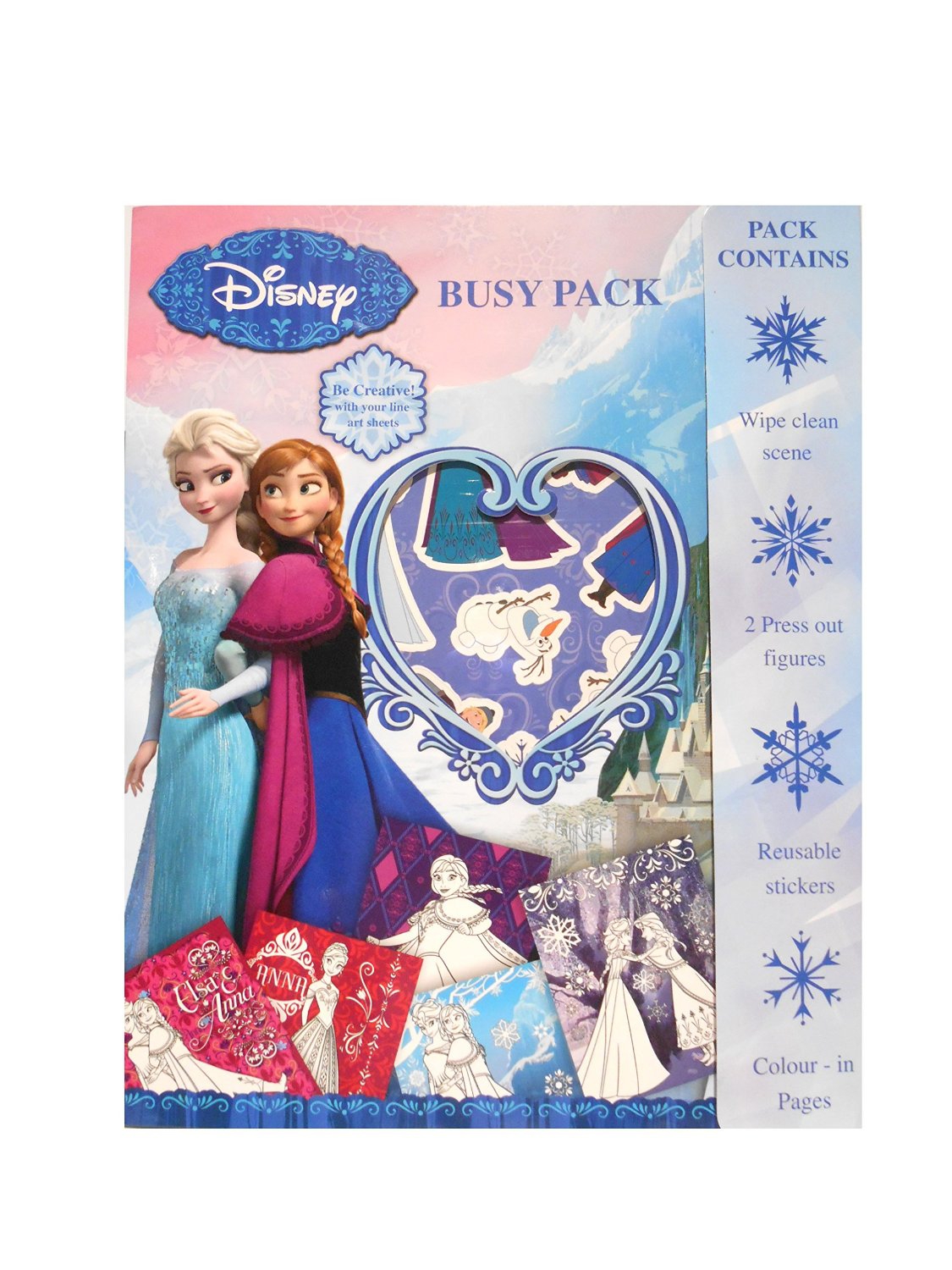 Disney Frozen 'Busy Pack' Stickers Stationery