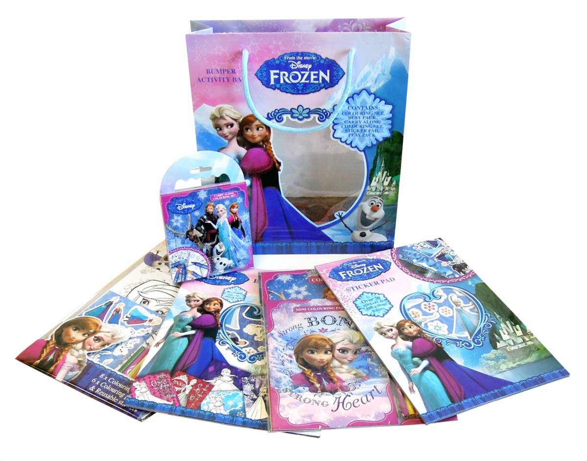 Disney Frozen Bumper Activity Bag Stationery