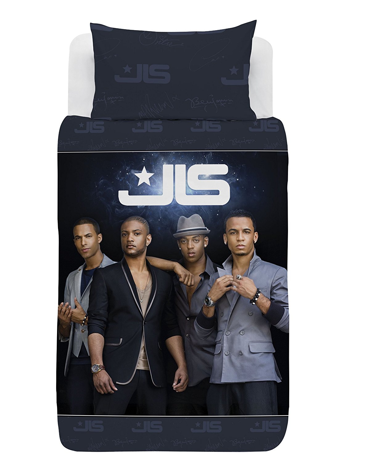 Jls Outta This World Panel Single Bed Duvet Quilt Cover Set