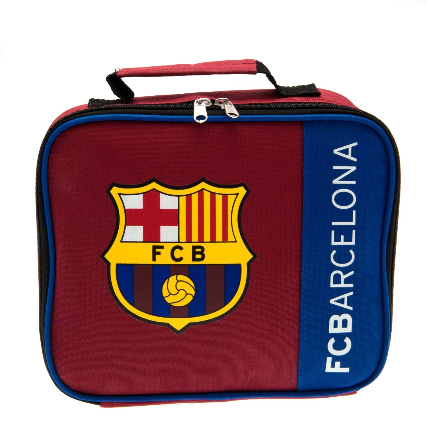 Barcelona Fc 'Wordmark' Football Premium Lunch Bag Official