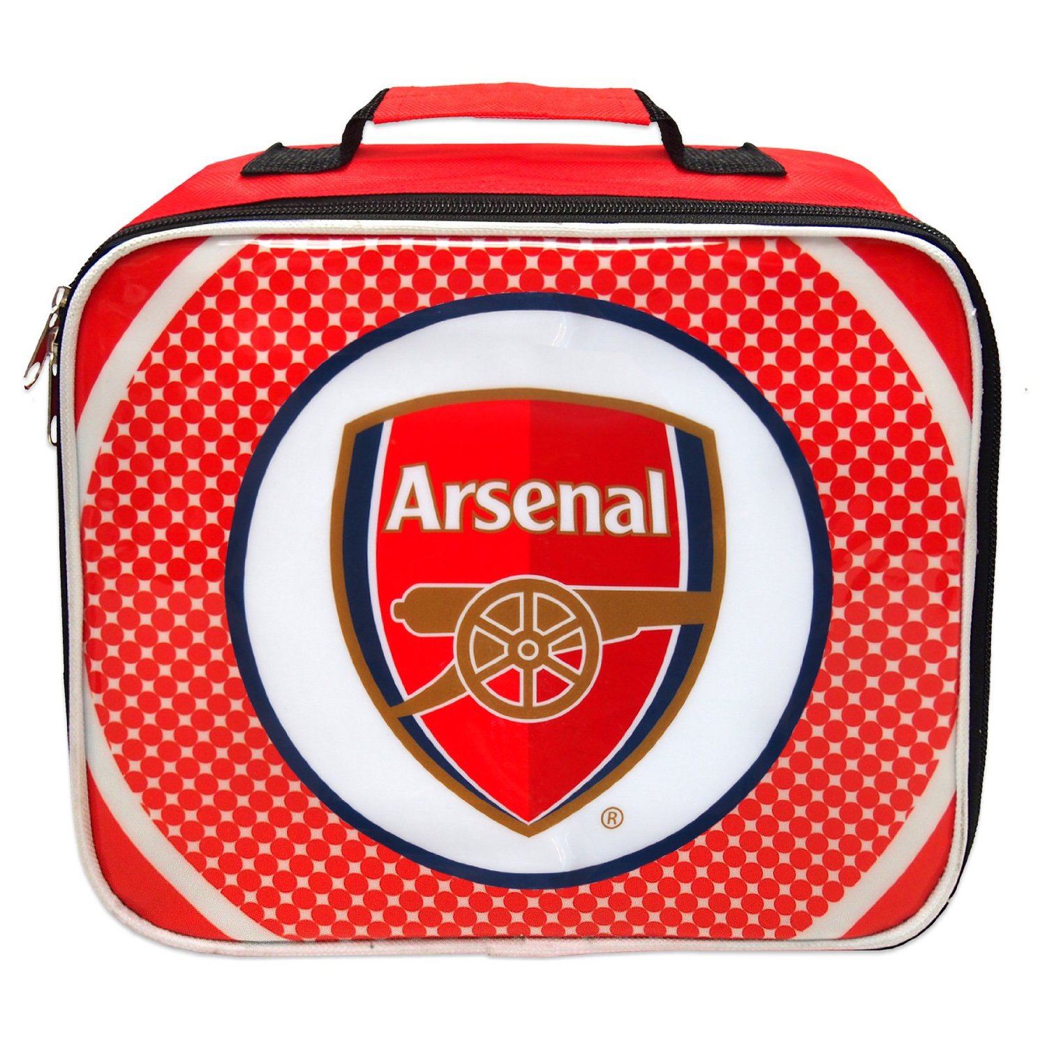 Arsenal Fc 'Bullseye' Football Premium Lunch Bag Official