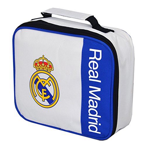 Real Madrid Fc 'Wordmark' Football Premium Lunch Bag Official