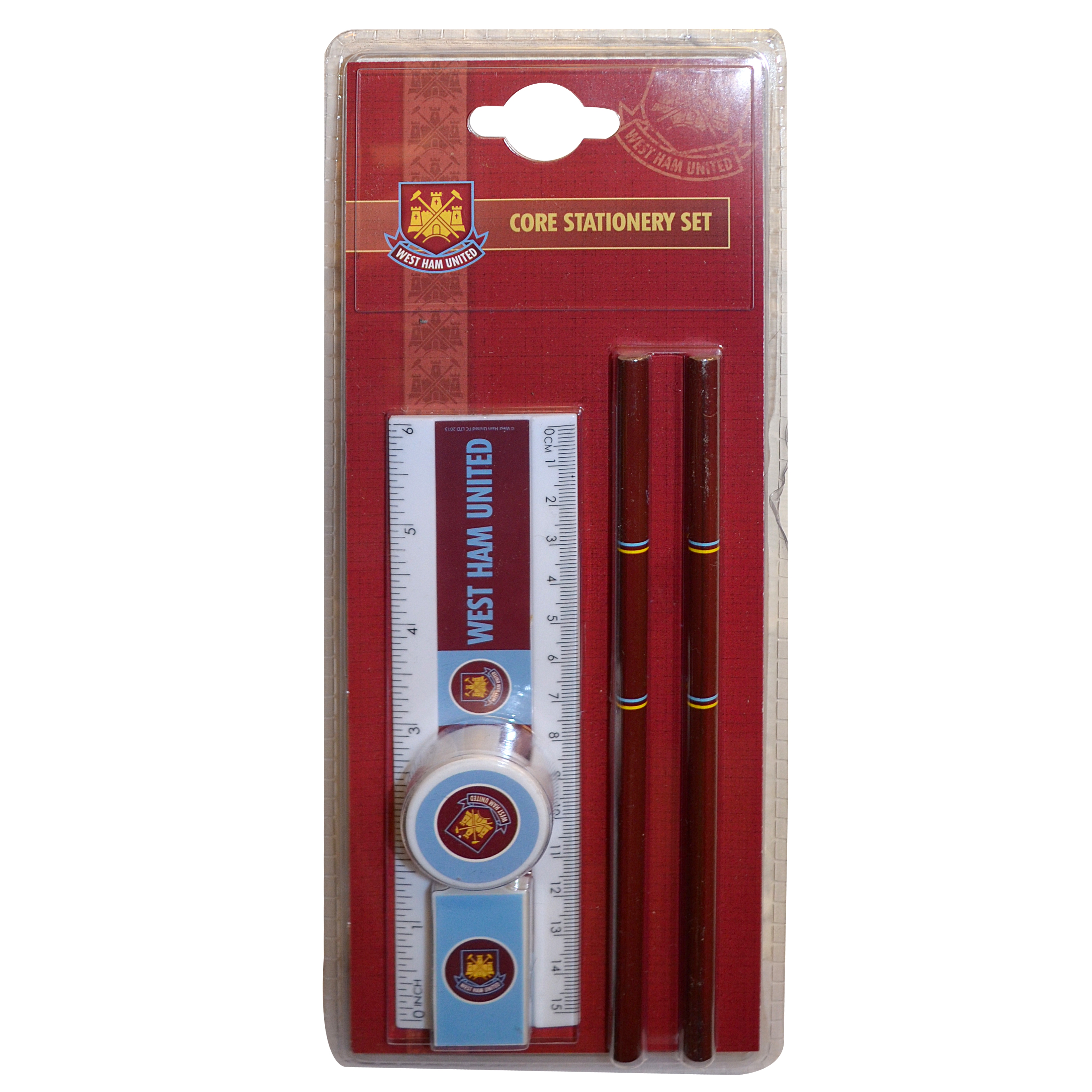 West Ham United Fc 'Core' Stationery Set Football Official