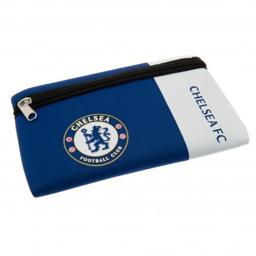 Chelsea Fc 'Wordmark' Pencil Case Football Official Stationery
