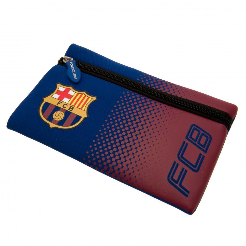 Barcelona Fc 'Fade' Football Pencil Case Official Stationery