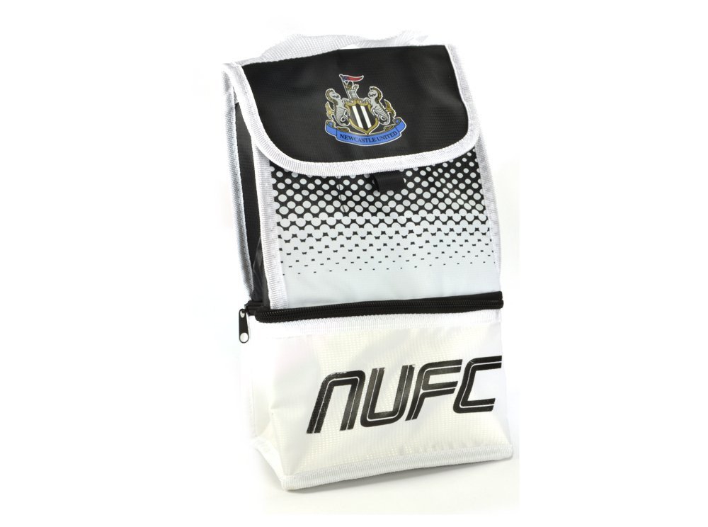 Newcastle United Fc 'Fade' Dual Compartment Football Premium Lunch Bag Official