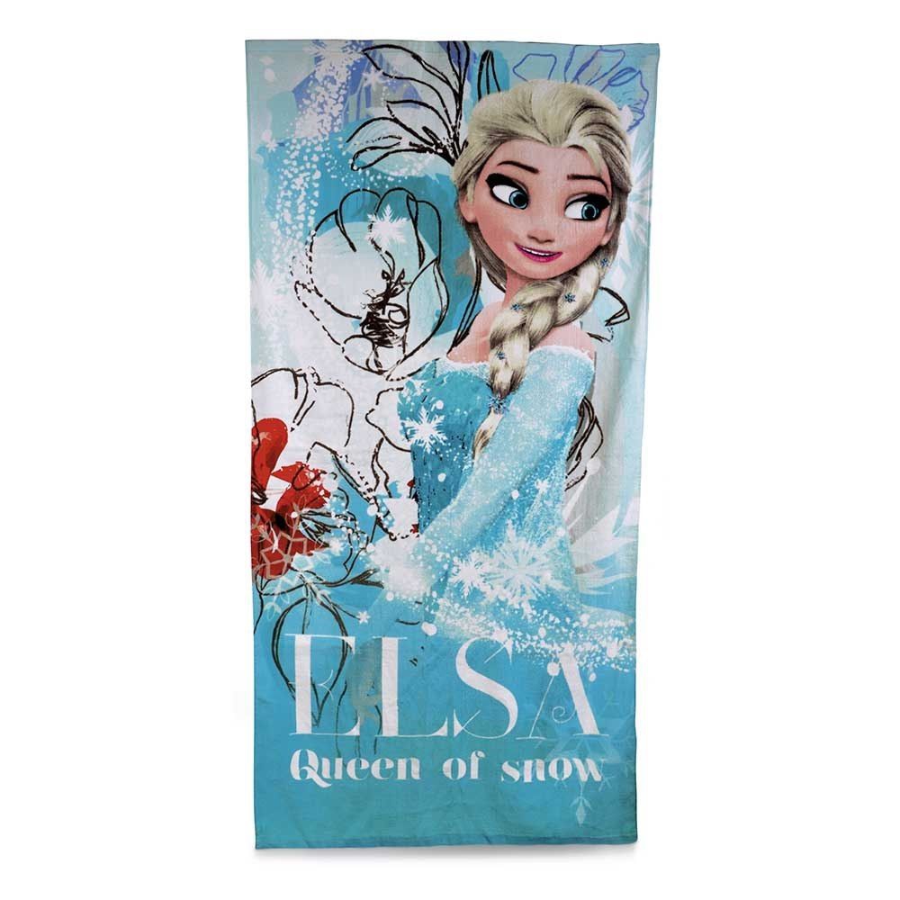Disney Frozen Queen of Snow Printed Beach Towel