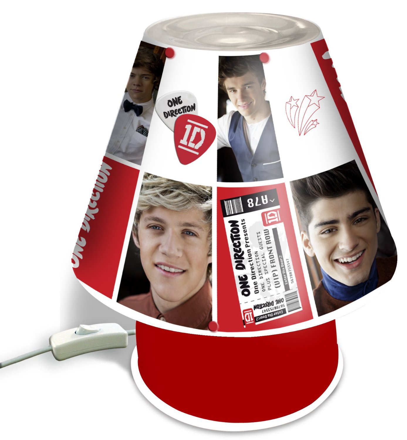 One Direction 'Collage' Kool Lamp