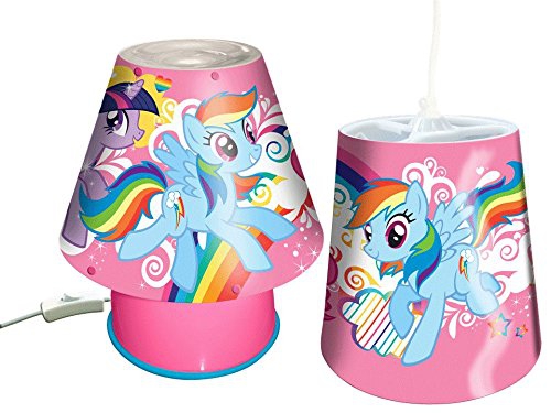 My Little Pony 'Friends' 2 Pack Set Kool Lamp and Tapered Shade