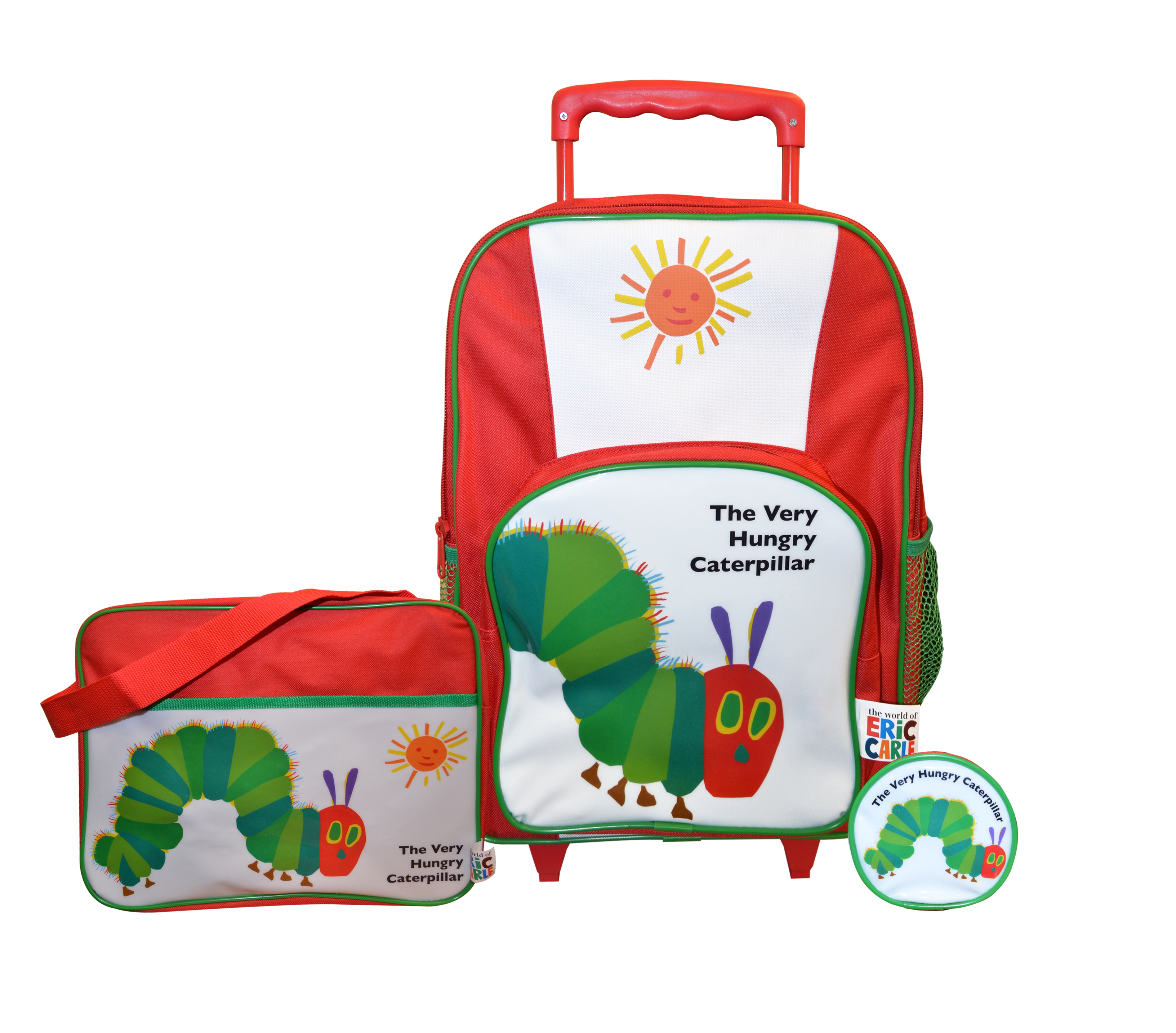 Very Hungry Caterpillar Include Wallet Backpack Swimbag Wheeled Bag Set