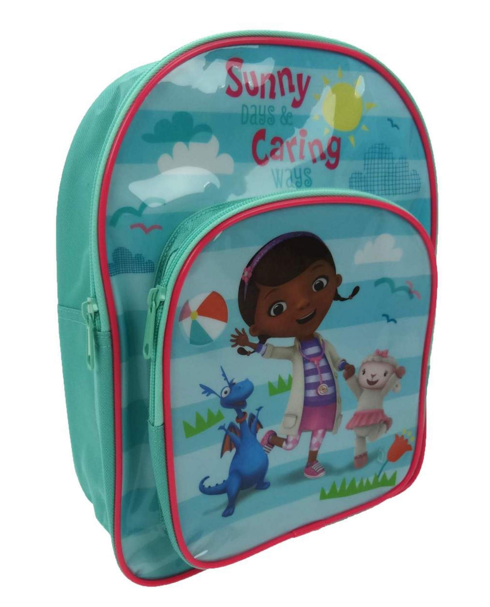 Disney Doc Mcstuffins 'Sunny Days & Caring Ways' School Bag Rucksack Backpack