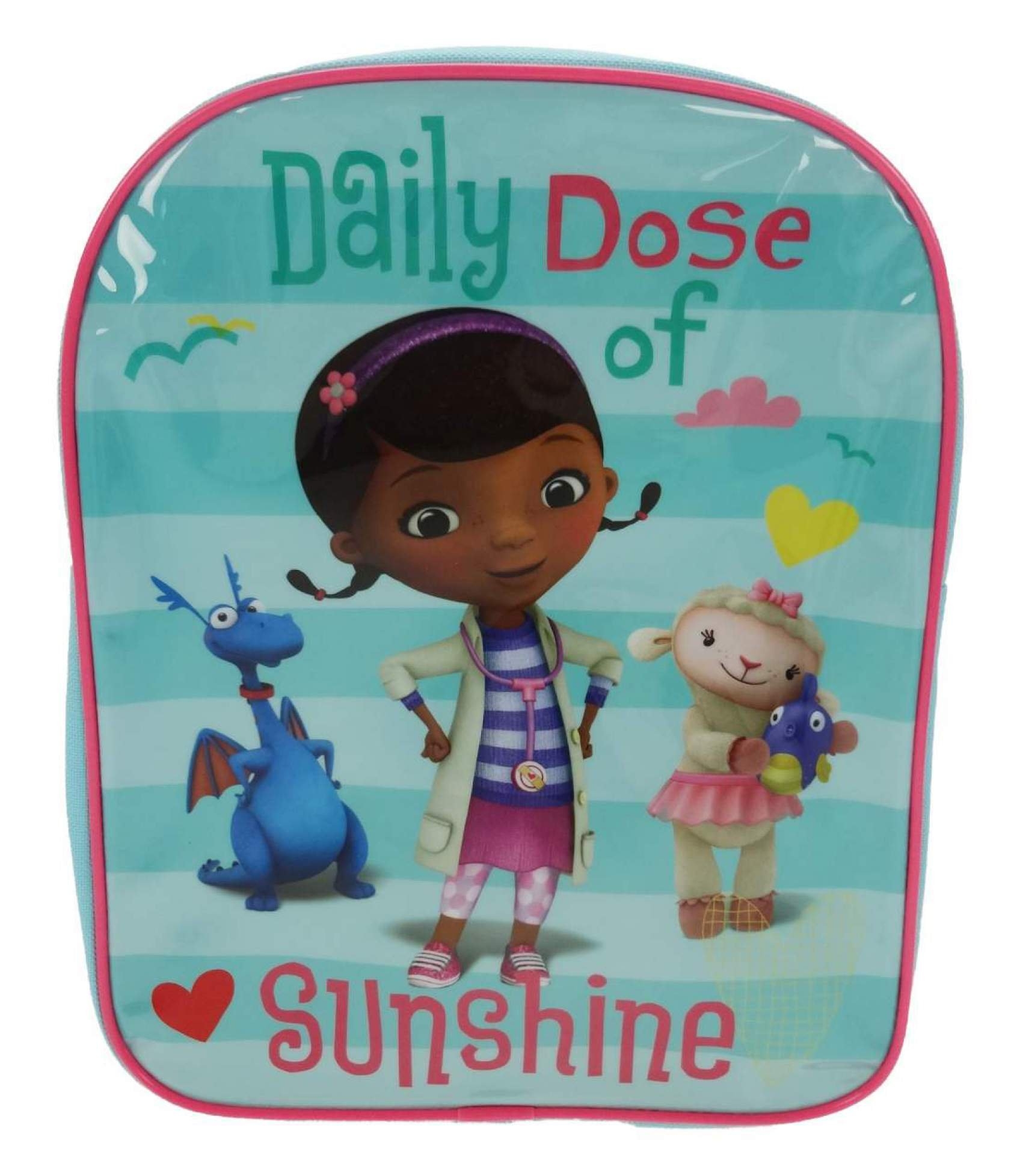 Disney Doc Mcstuffins Daily Dose of Sunshine School Bag Rucksack Backpack