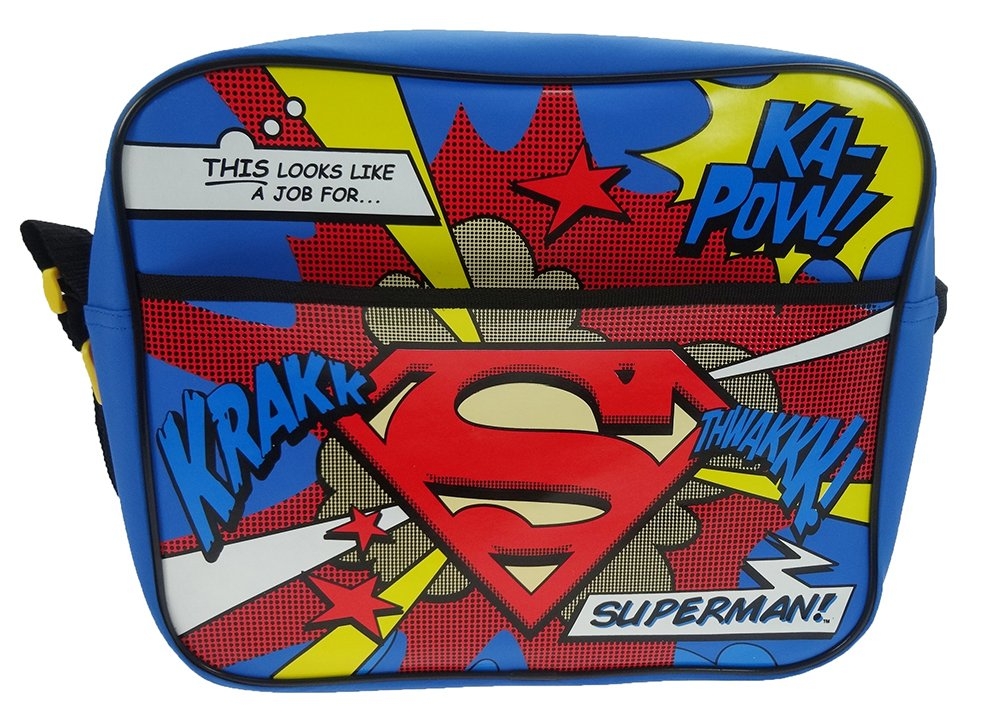 Superman Courier School Shoulder Bag