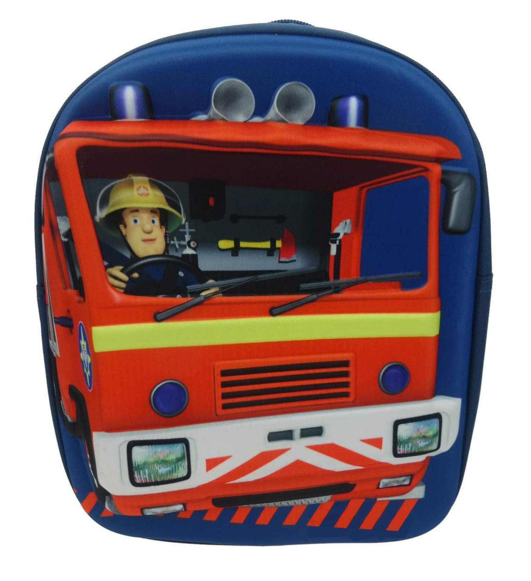 Fireman Sam 'Fire Engine' Eva 3d School Bag Rucksack Backpack