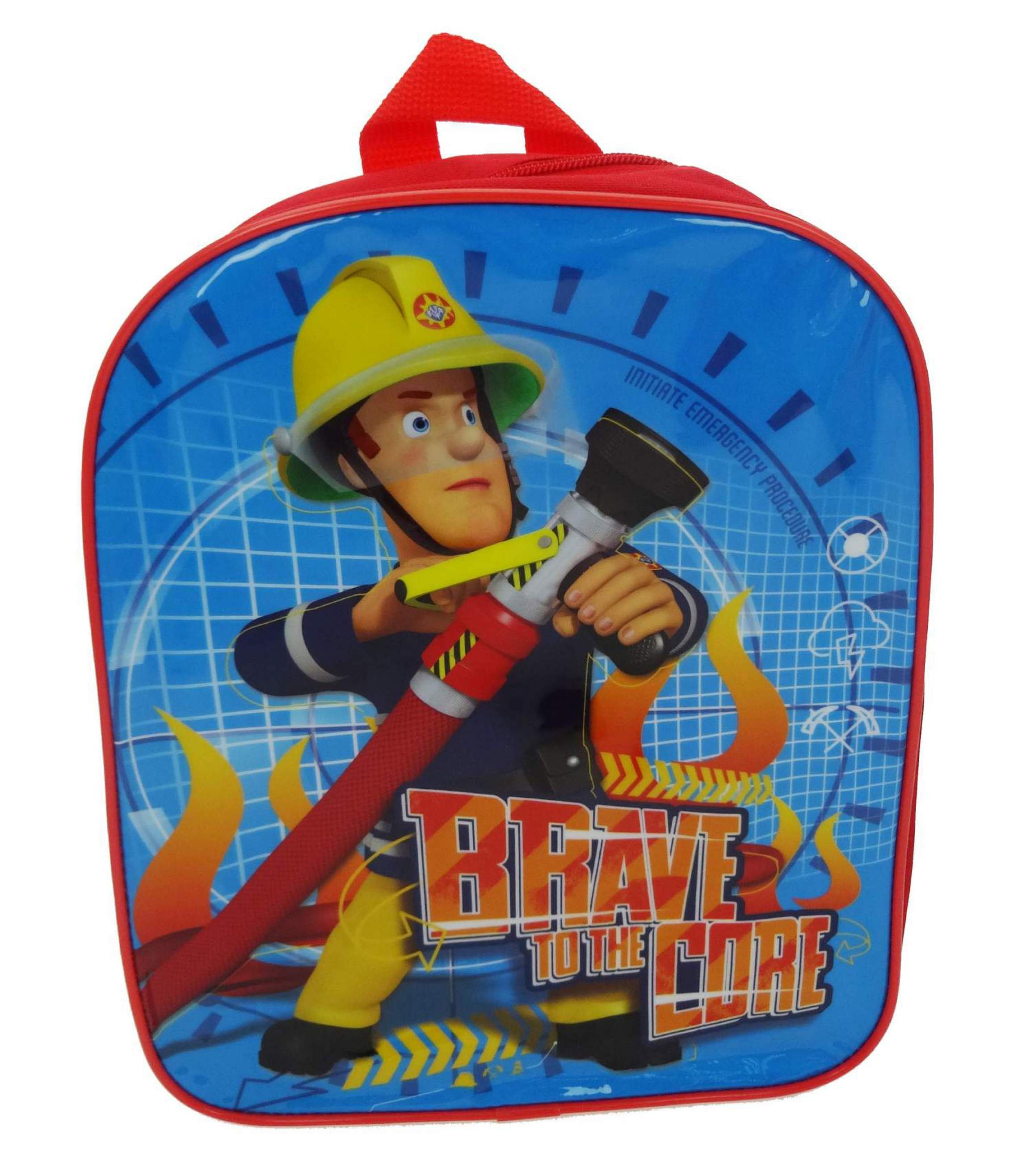 Fireman Sam 'Brave To The Core' School Bag Rucksack Backpack
