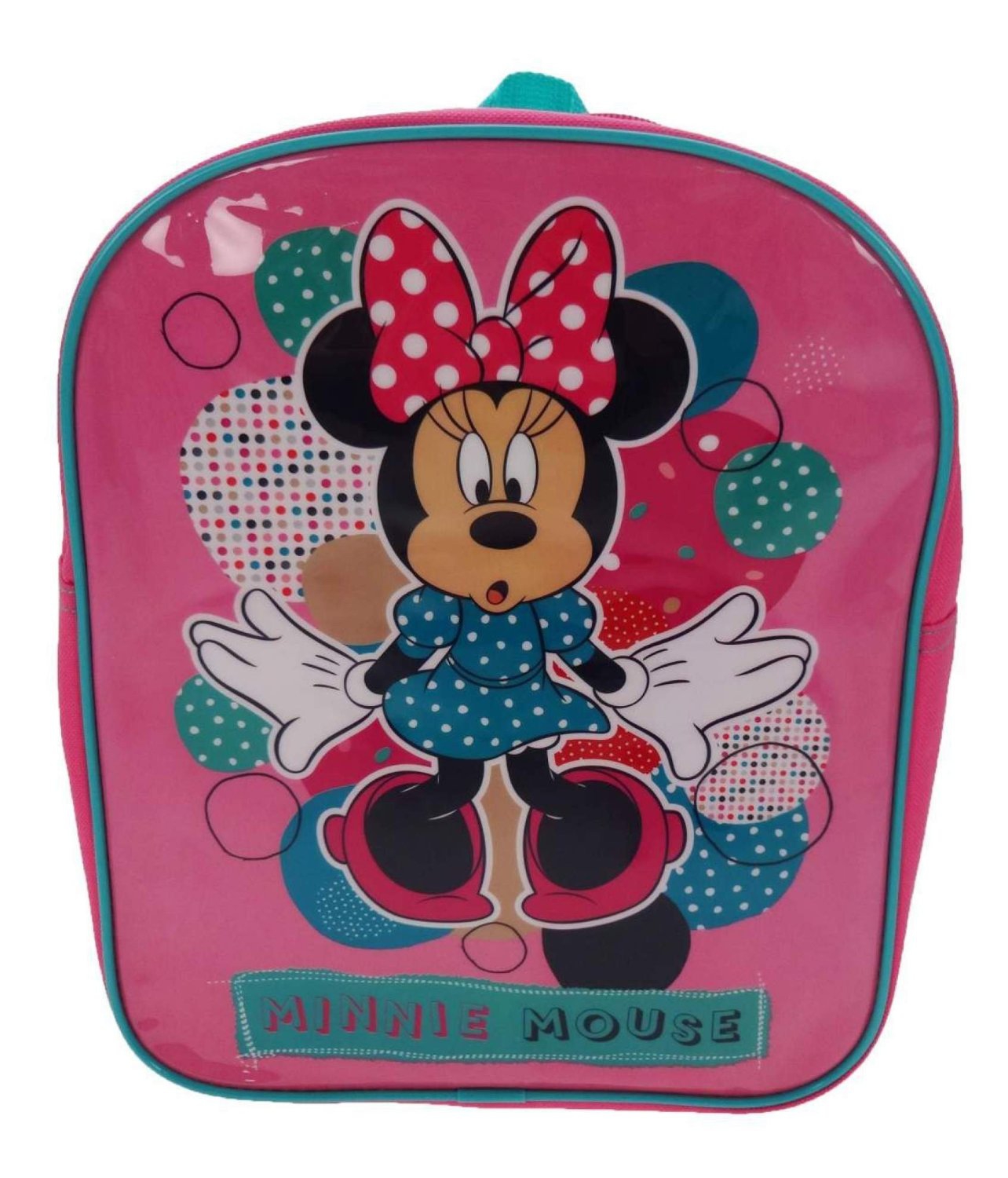 Disney Minnie Mouse 'Spots To Dots' Plain School Bag Rucksack Backpack