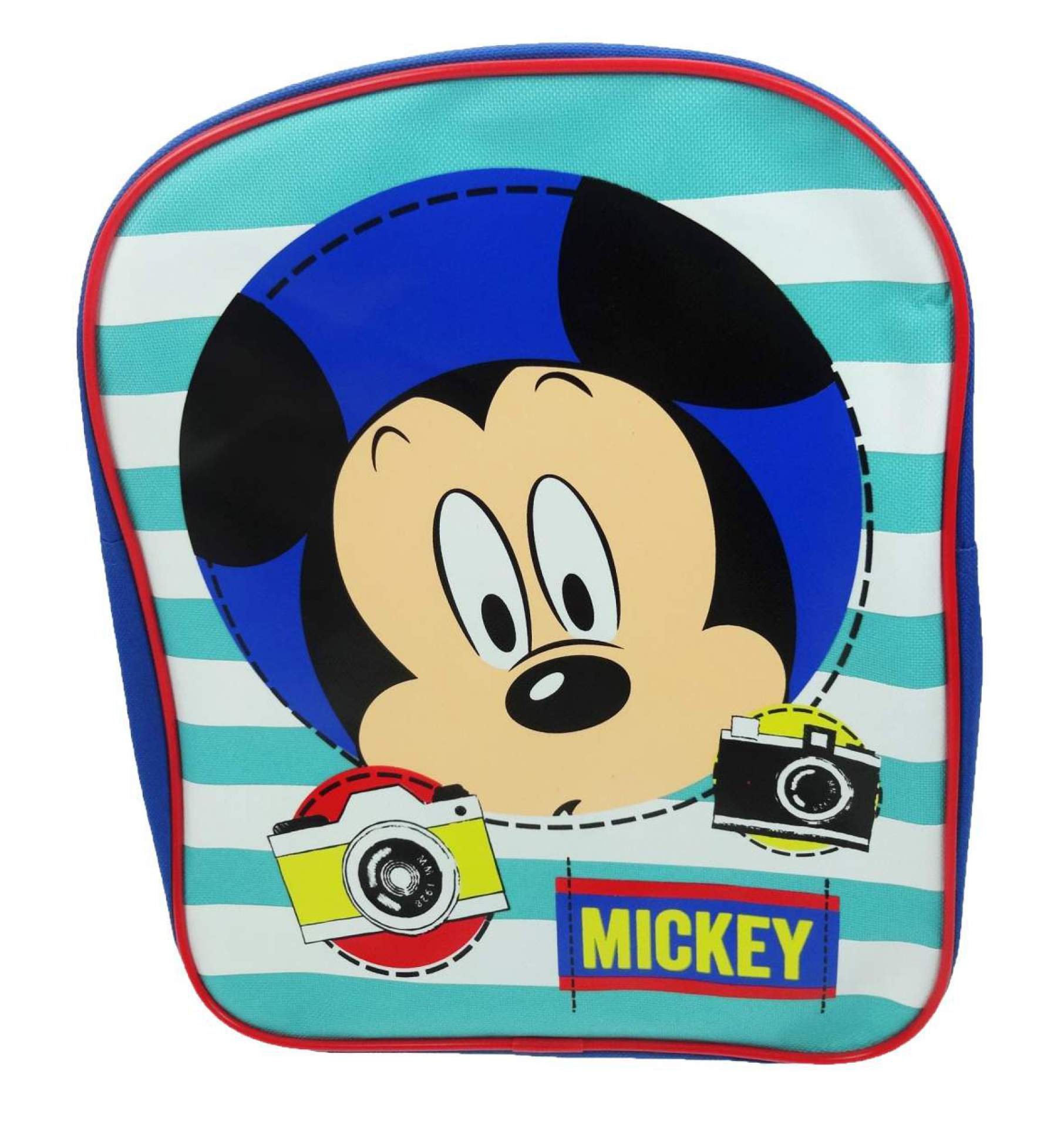 Disney Mickey Mouse 'Say Cheese' Pvc Front School Bag Rucksack Backpack