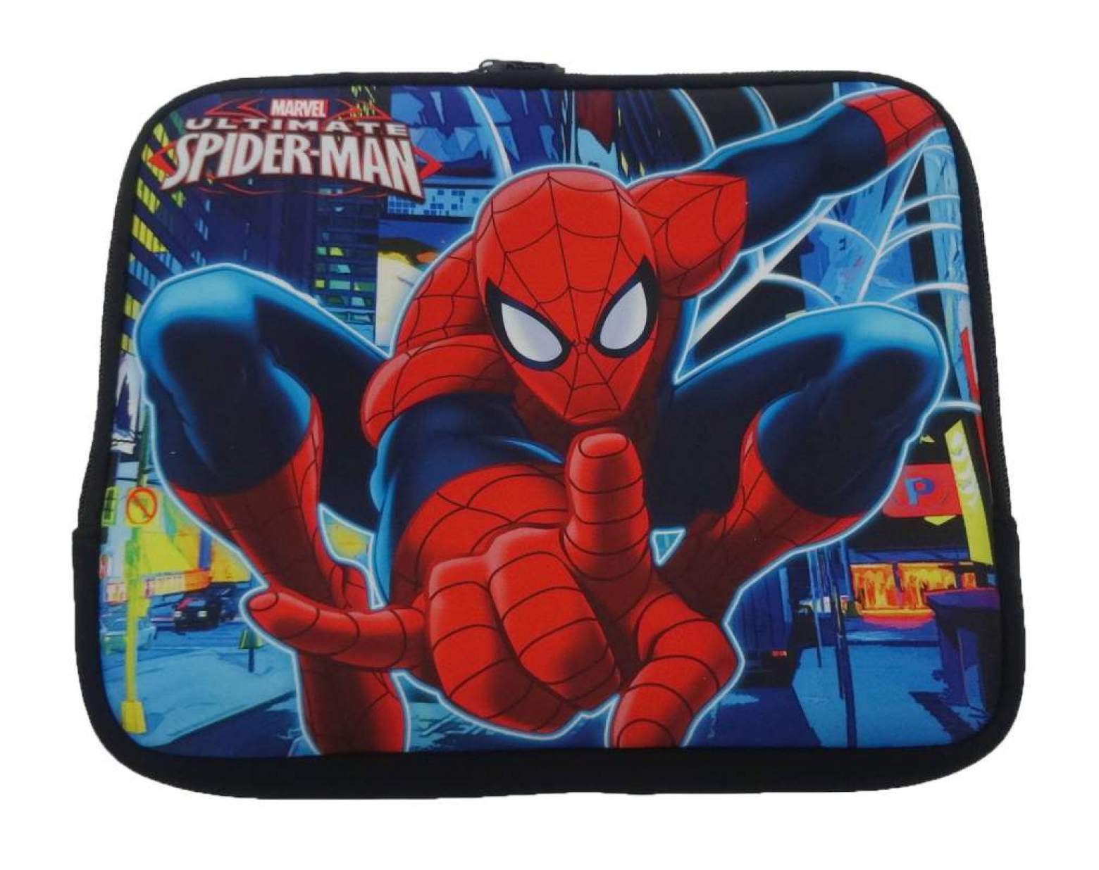 Marvel The Ultimate Spiderman 'Neon' Ipad / Tablet Case Computer Accessories