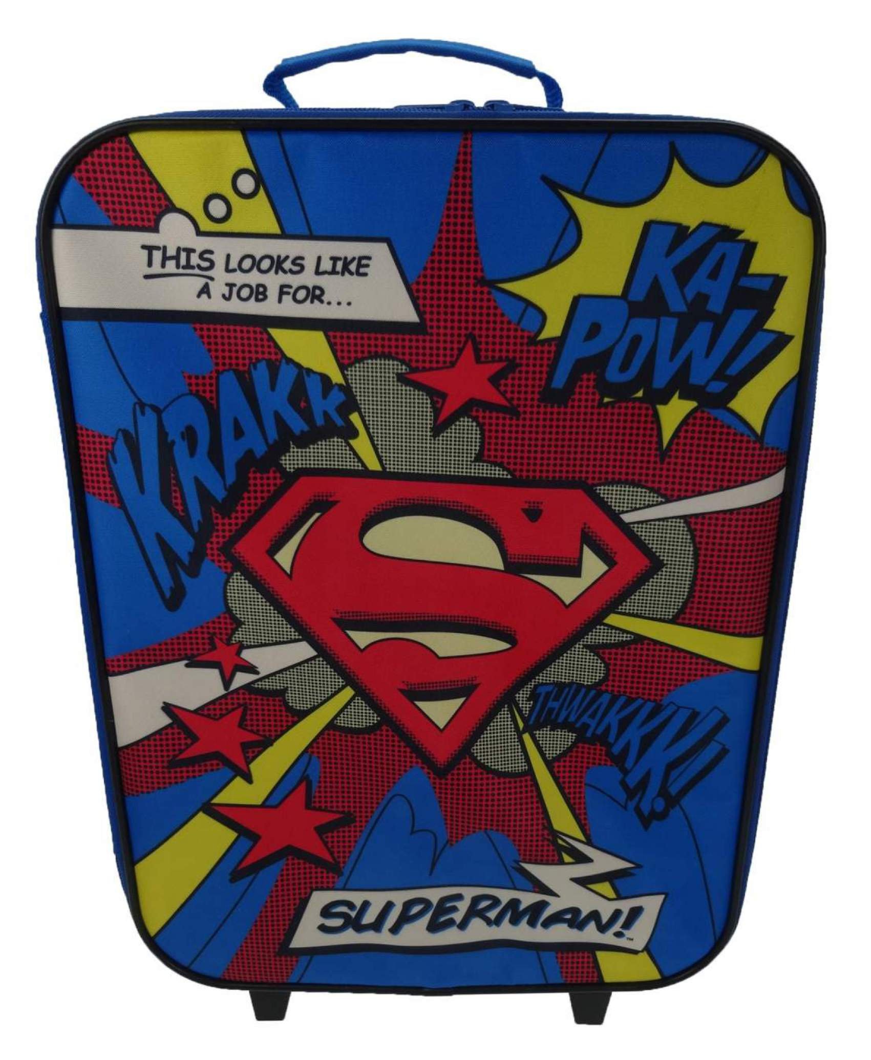 Dc Comics Superman 'Logo' Luggage Bag Set