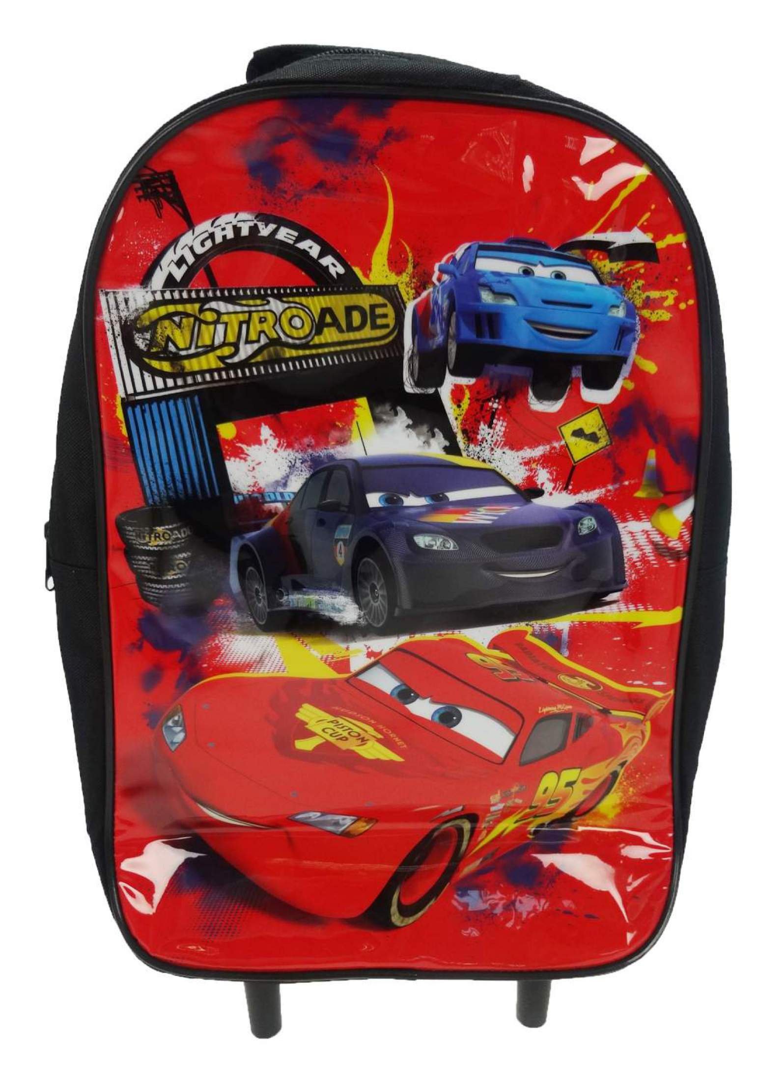 Disney Cars 'Nitroade' Street X School Travel Trolley Roller Wheeled Bag