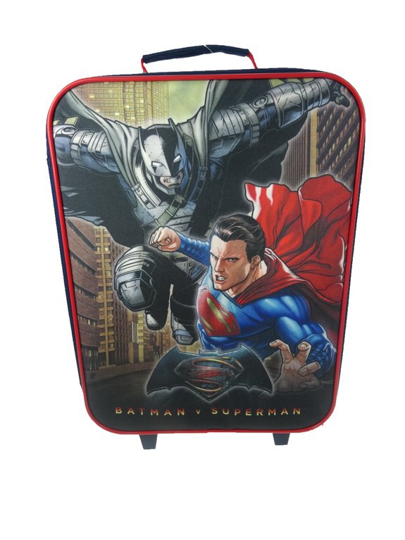 Batman vs Superman Junior Justice Luggage Bag Set