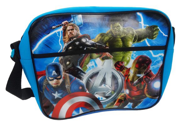 Marvel Avengers 'Electric' Courier School Shoulder Bag