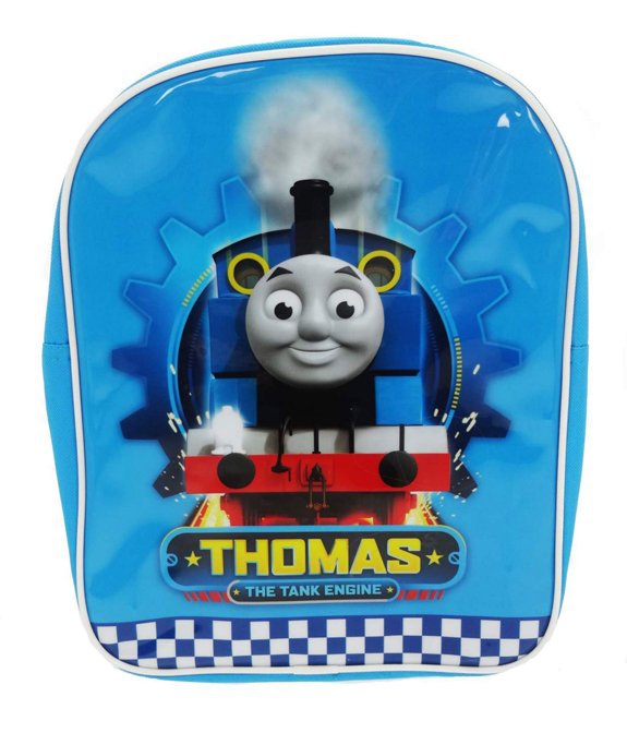 Thomas The Tank Engine 'Speed' Pvc Front School Bag Rucksack Backpack