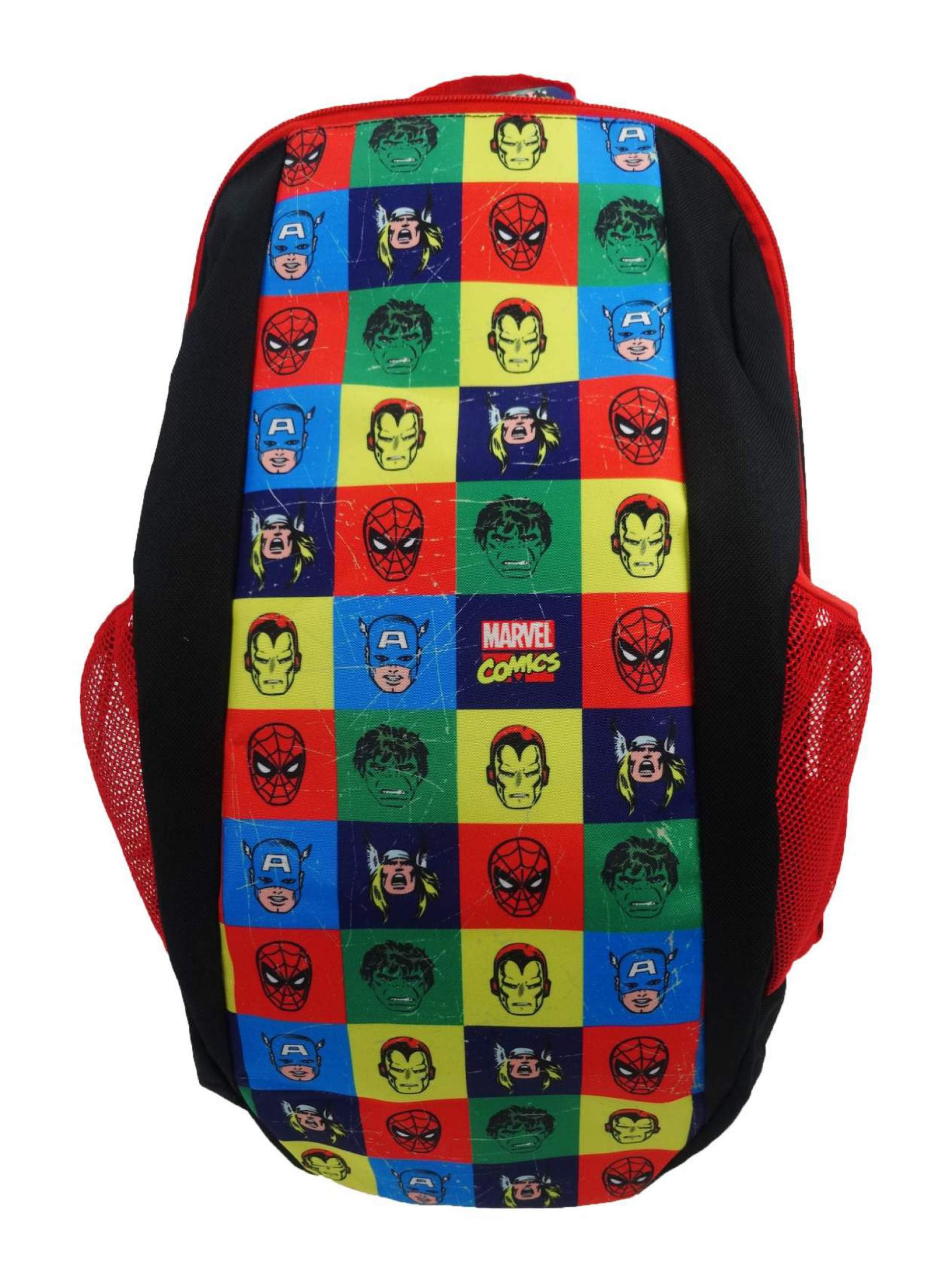 Marvel Comics 'Vintage Squares' Urban School Bag Rucksack Backpack